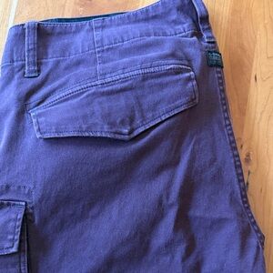 G-Star Burgundy Cargo Pants